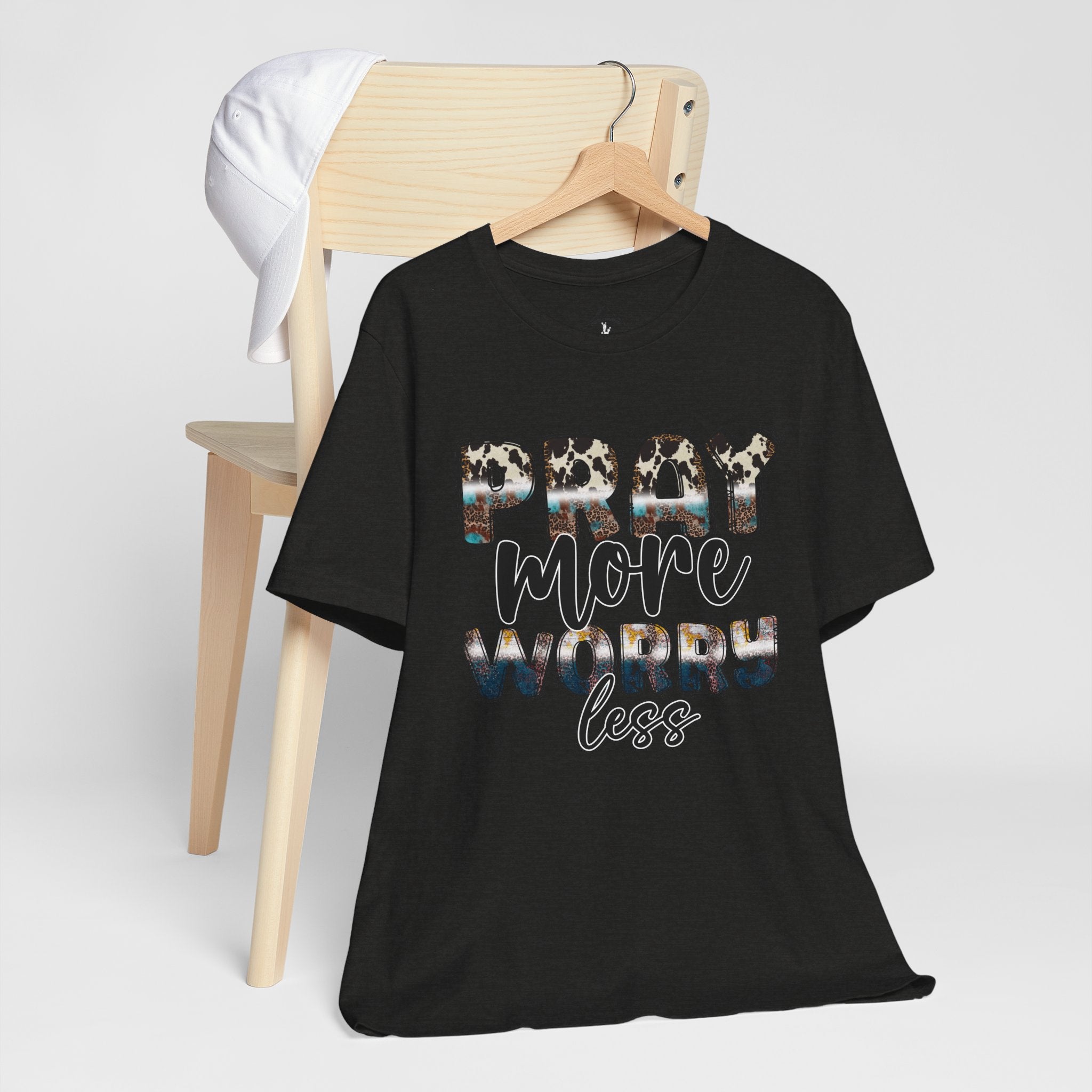 Pray More Worry Less Graphic Tee
