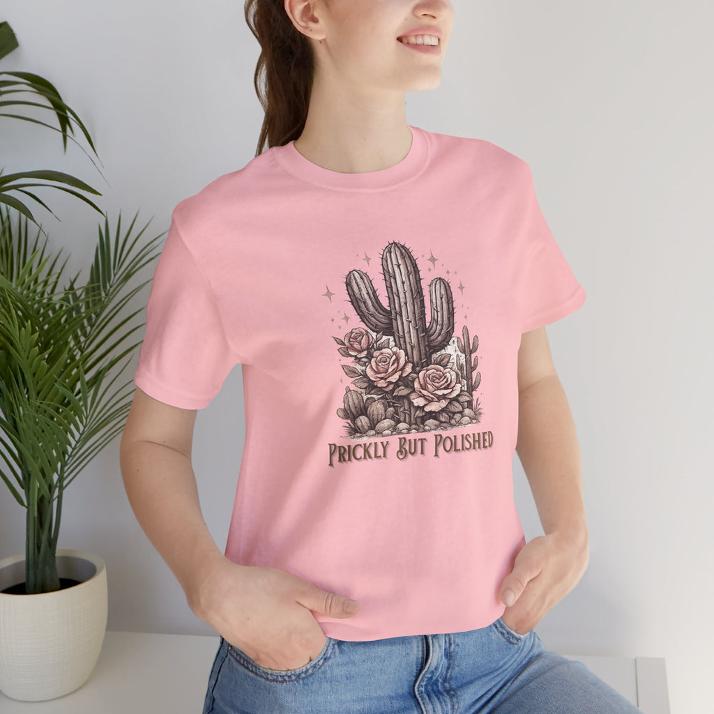 Prickly But Polished Cactus Tee
