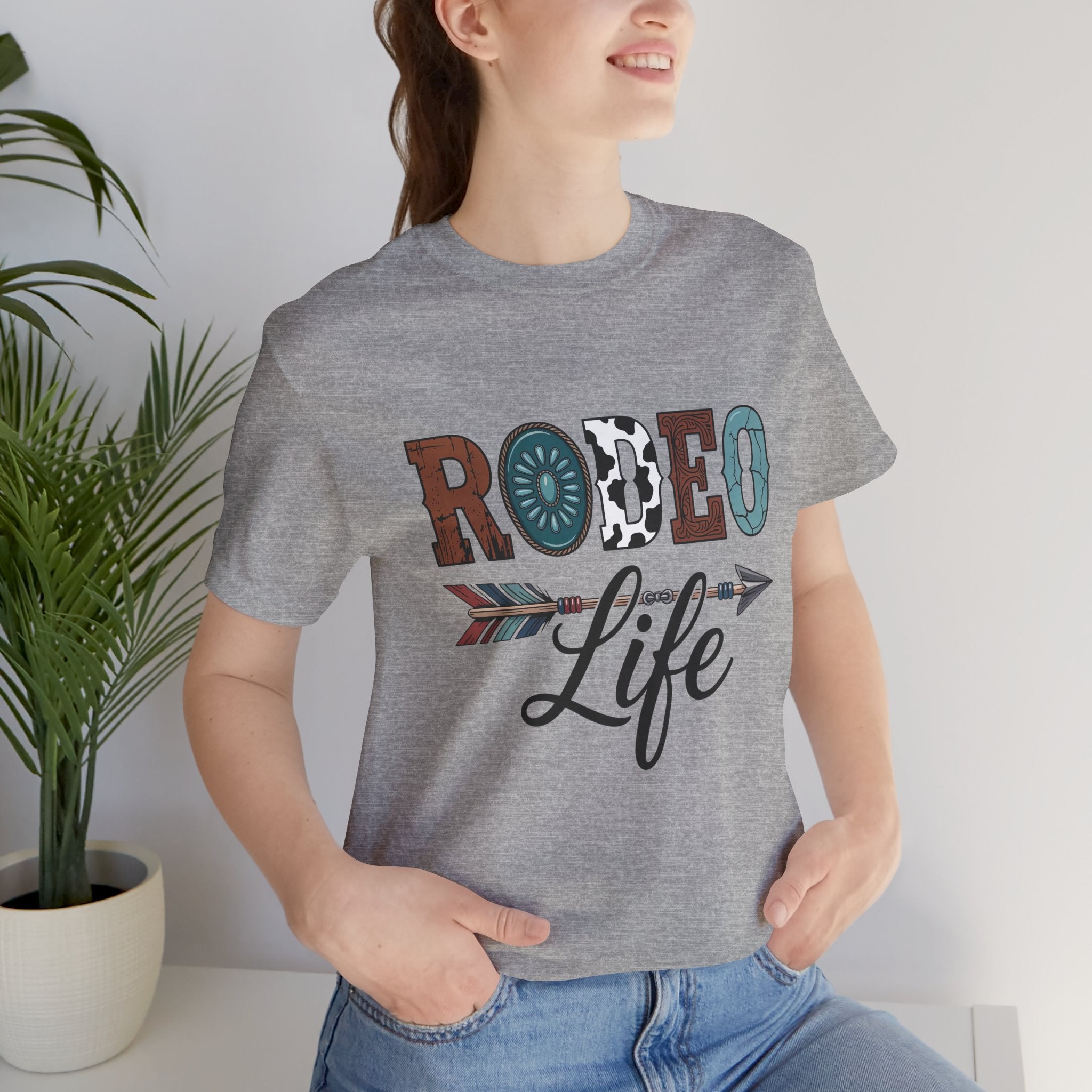 Rodeo Life T‑Shirt — Western Arrow Graphic Tee