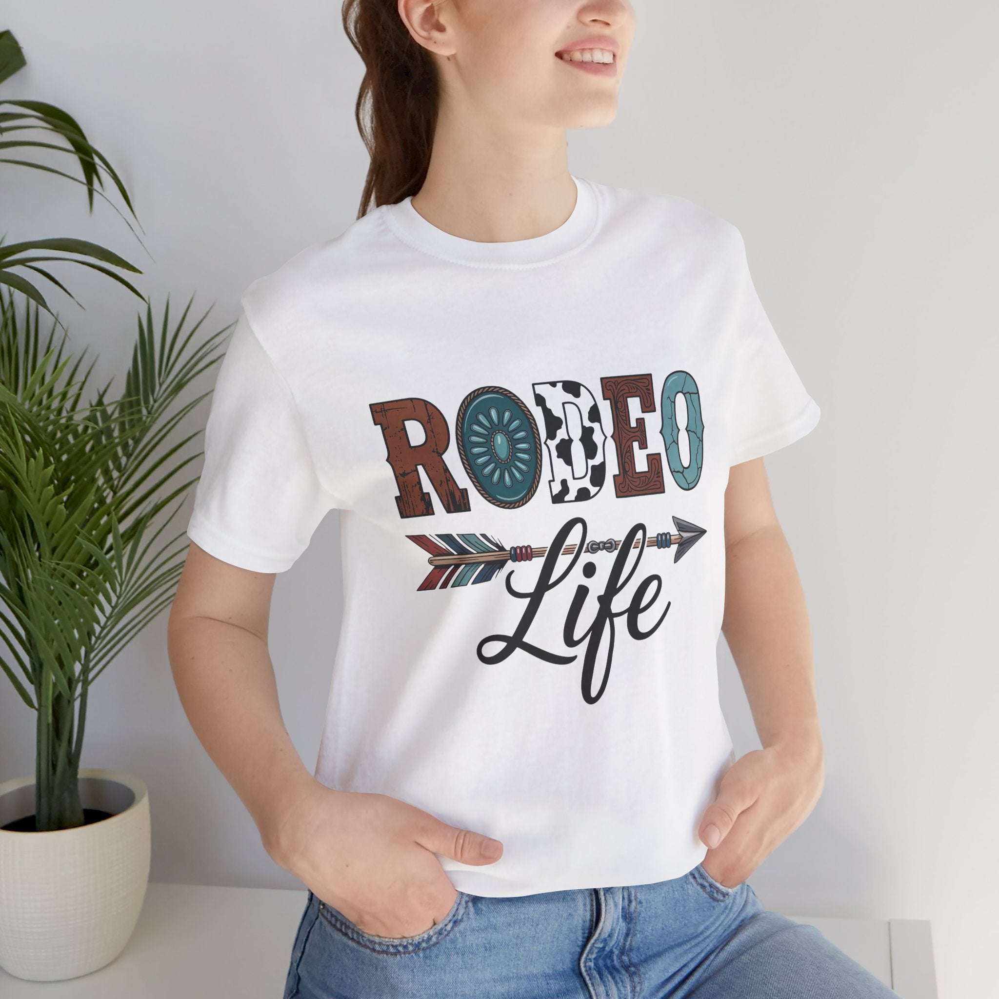 Rodeo Life T‑Shirt — Western Arrow Graphic Tee