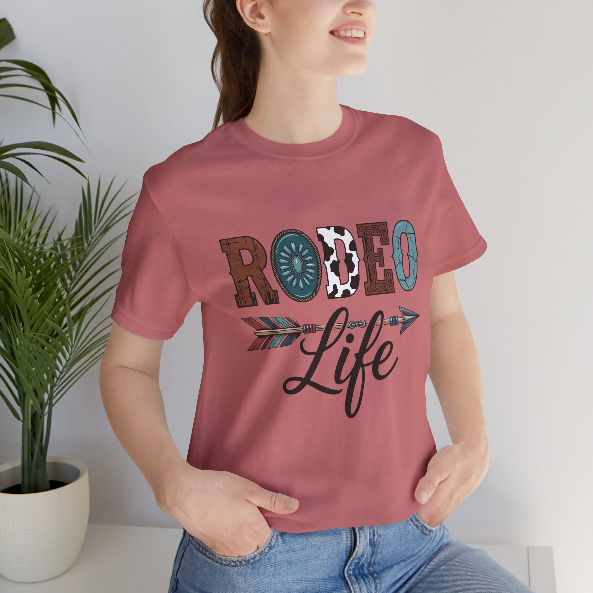 Rodeo Life T‑Shirt — Western Arrow Graphic Tee