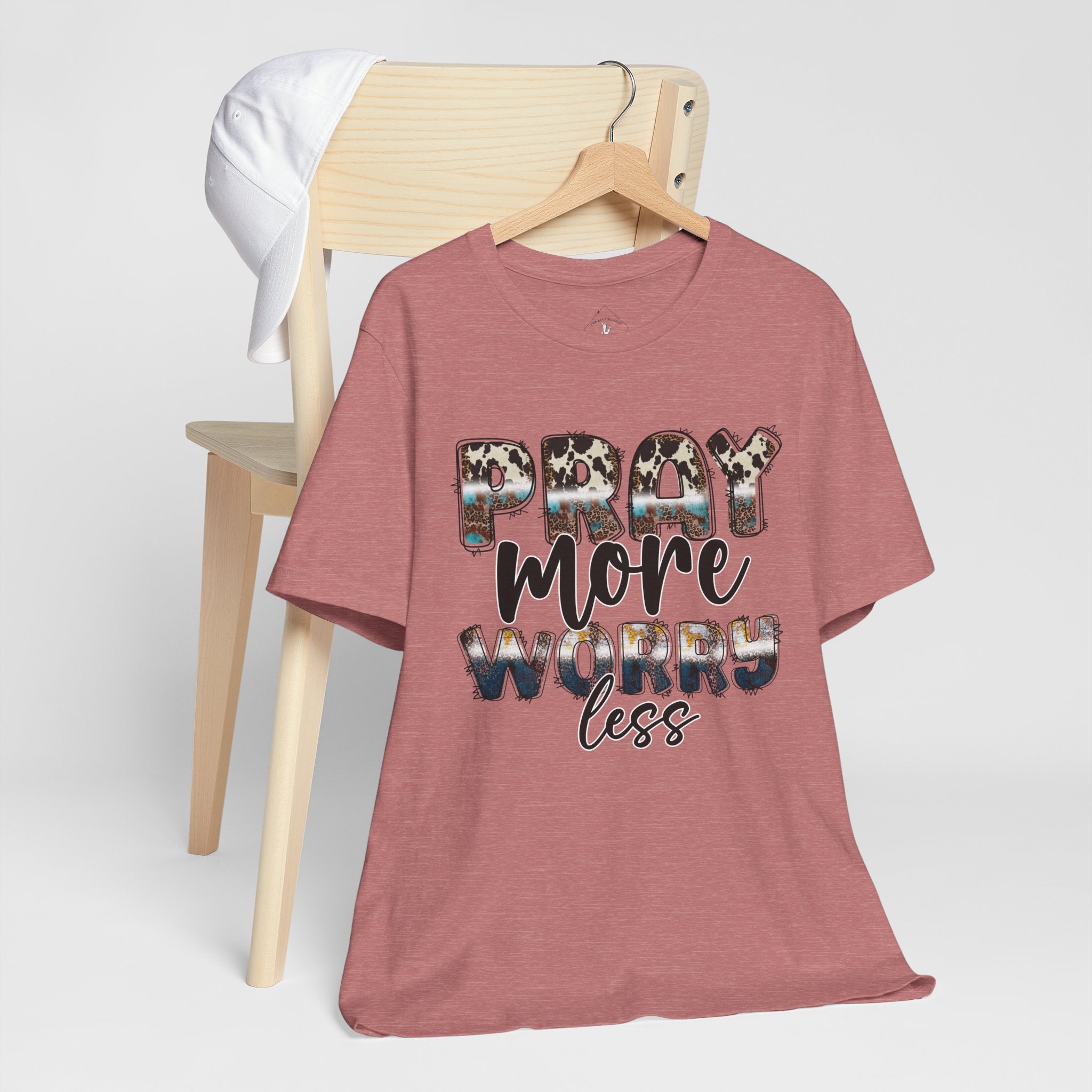 Pray More Worry Less Graphic Tee